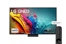 TV 4K LG QNED86 65 Pouces Smart TV AI HDR10