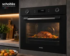Scholtès SOFC360BB Four Encastrable Catalyse 72L noir