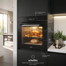 Four Encastrable Scholtès SOFC1611B Air Fryer Full Black