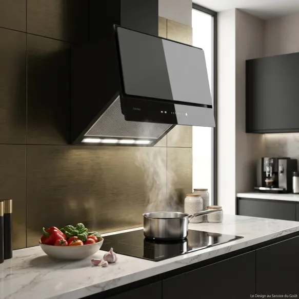 Hotte Murale Scholtès SOHV1622B 60cm Double Cheminée