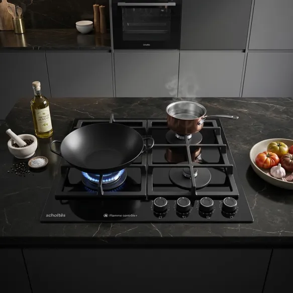 Scholtes SOTG1620BG Table de cuisson gaz 60cm
